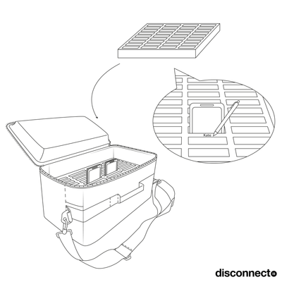 Disconnecto Handytasche